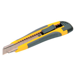 Нож Mastertool 18 мм автозамок + 2 лезвия (17-0119)