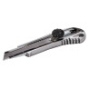 Нож Mastertool 18 мм винтовой металлический (17-0198)