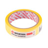 Лента малярная Intertool 25 мм х 20 м желтая (DM-2520) (9 шт.)