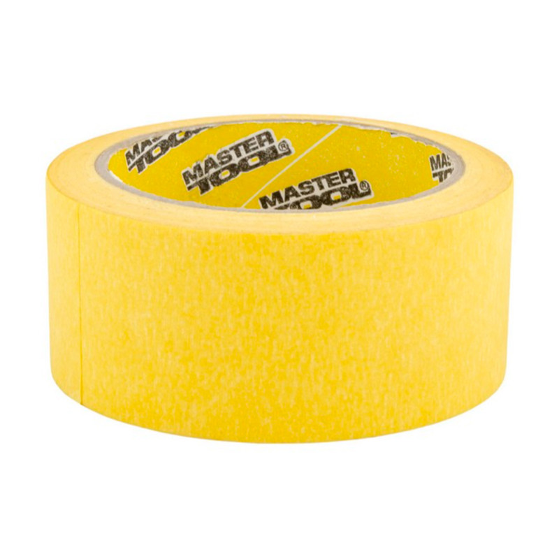 Лента малярная Mastertool 50 мм х 50 м желтая (79-9905) (6 шт.)