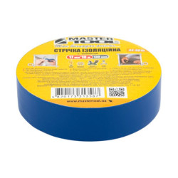 Лента изоляционная Mastertool 10 м синяя (44-9010) (10 шт.)