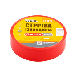 Лента изоляционная Mastertool 10 м красная (44-9210) (10 шт.)