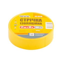 Лента изоляционная Mastertool 10 м желтая (44-9310) (10 шт.)