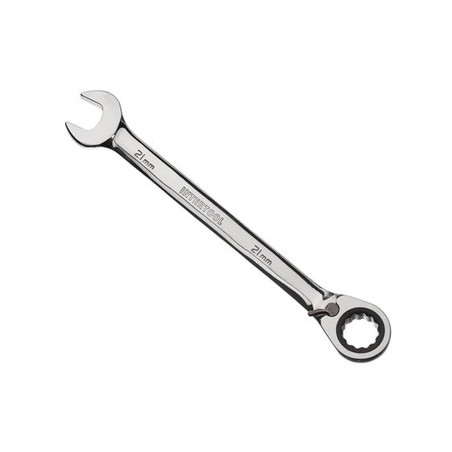 Ключ рожково-накидной Intertool 21 мм с трещоткой (XT-1321)