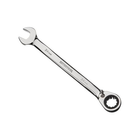 Ключ рожково-накидной Intertool 24 мм с трещоткой (XT-1324)