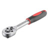 Ключ трещоточный (рукоятка с храповым механизмом) Intertool 1/4" х 24T Pro (HT-2104)