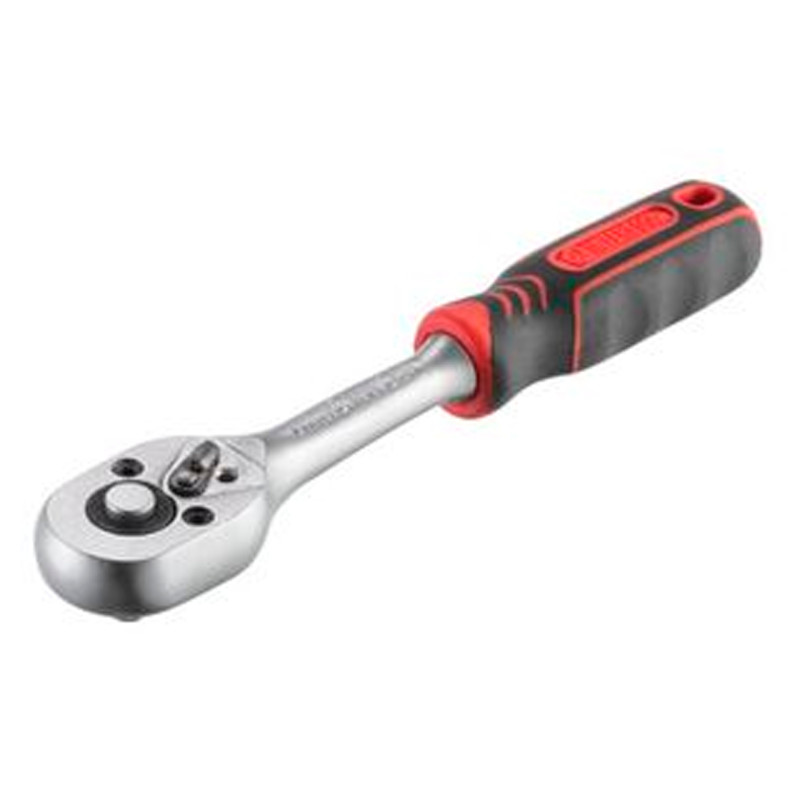 Ключ трещоточный (рукоятка с храповым механизмом) Intertool 1/4" х 45T Pro (HT-2117)