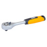 Рукоятка с храповым механизмом Mastertool 1/4" х 72T (78-0101)