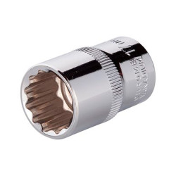Головка двенадцатигранная 1/2" Intertool 17 мм (ET-0217)