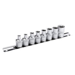 Набор головок Torx 3/8" Intertool 8 шт. (E5-E16) (ET-6015)
