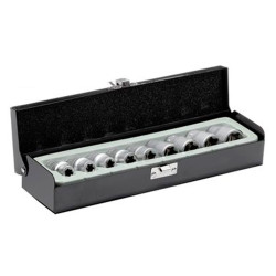 Набор головок Torx 1/2" Intertool 9 шт. (E10-E24) (ET-6014)