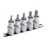 Набор сплайнов 1/2" Intertool 5 шт. (М5 6 8 10 и 12) (HT-1850)