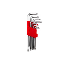 Набор Torx ключей Intertool 9 шт. удлиненные (HT-0608)