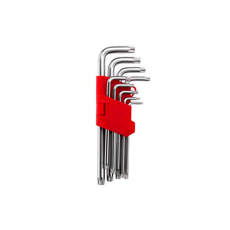 Набор Torx ключей Intertool 9 шт. удлиненные (HT-0608)