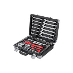 Набор инструмента Intertool 1/4" 1/2" 61 ед. (ET-6061)