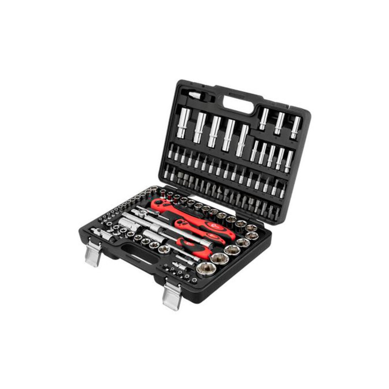 Набор инструмента Intertool 1/4" 1/2" 108 ед. PRO ET-6108 (ET-6108)