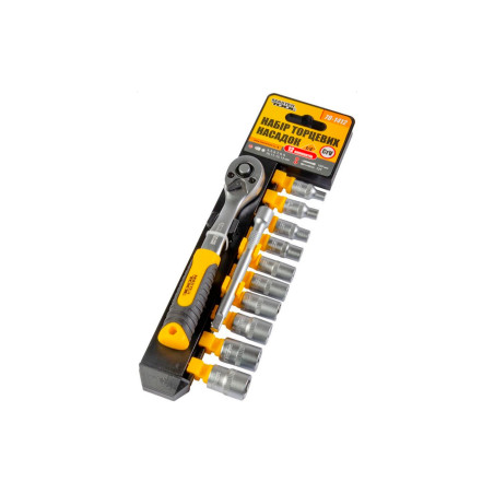 Набор инструмента на планке Mastertool 1/4" x 12 ед. (78-1412)