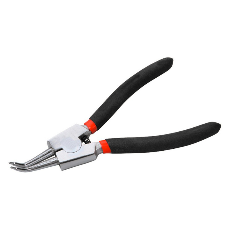 Щипцы для стопорных колец Mastertool 175 мм изогнутые-разжим (75-1307)