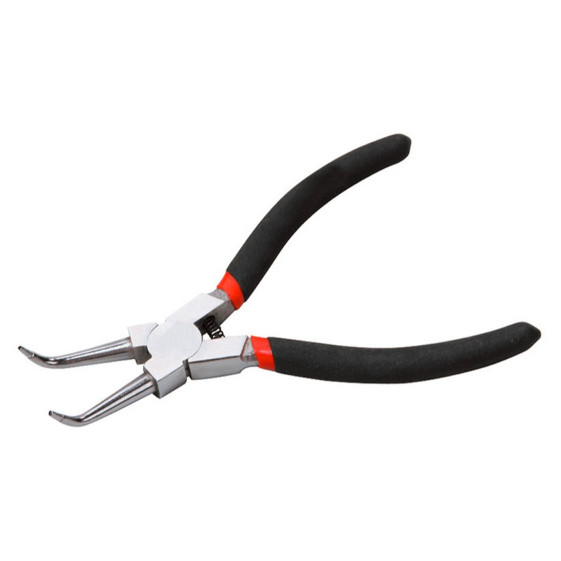 Щипцы для стопорных колец Mastertool 175 мм изогнутые-cжим (75-1309)