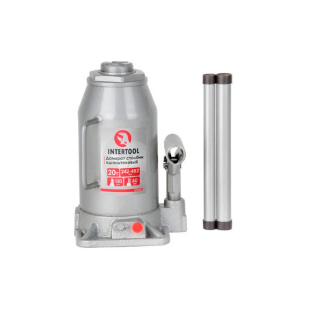 Домкрат гидравлический Intertool 20 т х 440 мм одноштоковый (GT0028)