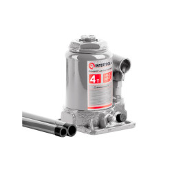 Домкрат гидравлический Intertool 4 т х 390 мм двухштоковый (GT0032)