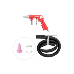 Пневмопистолет пескоструйный Intertool со шлангом 1000 мм х 3/4" (PT-0706)