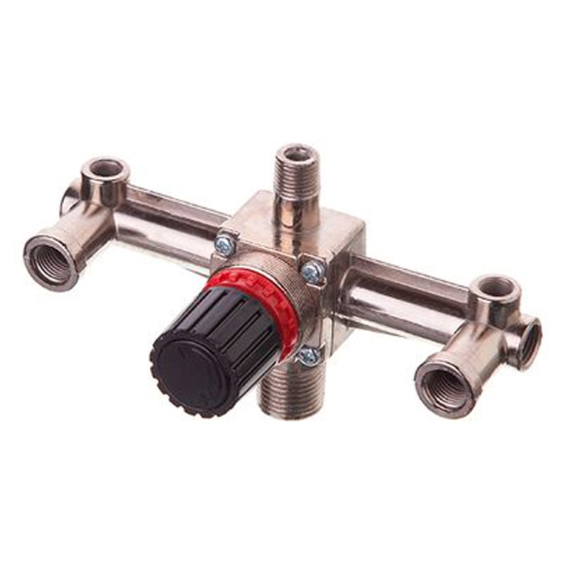 Контрольно-распределительный блок Intertool черный (PT-9091)