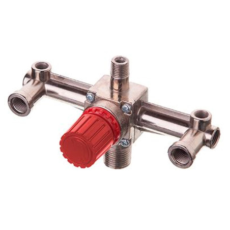 Контрольно-распределительный блок Intertool красный (PT-9092)