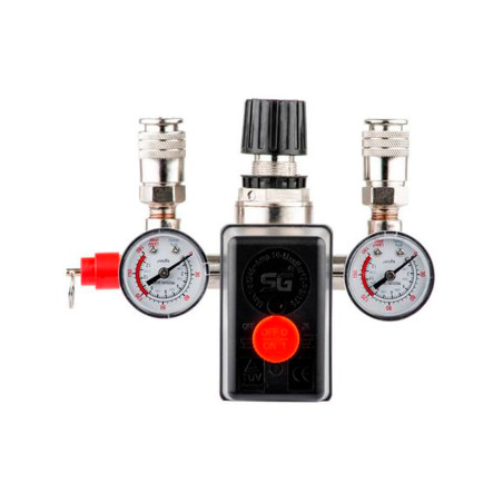Прессостат в сборе Intertool 220В x 2 выхода (PT-9094)