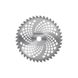 Диск для триммера Intertool 254 х 40T х 25.4 мм с напайками (DT-2239)