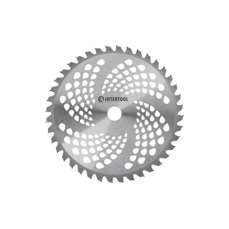 Диск для триммера Intertool 254 х 40T х 25.4 мм с напайками (DT-2239)