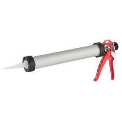 Пистолет для силикона Intertool тубус 375 мм х 600 мл (HT-0026)