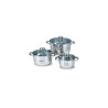 Набор посуды нержавеющий Maestro 1.5 х 3 х 5 л (3 шт.) MR-2220-6L (MR-2220-6L)