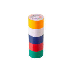 Лента изоляционная Intertool 10 м ассорти (IT-0014) (10 шт.)