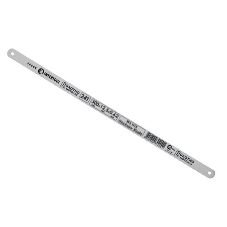 Полотно ножовочное по металлу Intertool 300 мм x 24T x 12.5мм W3 (HT-3020) (10 шт.)