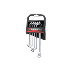 Набор накидных ключей Intertool 6 шт. (6-17 мм) Pro (XT-1201)