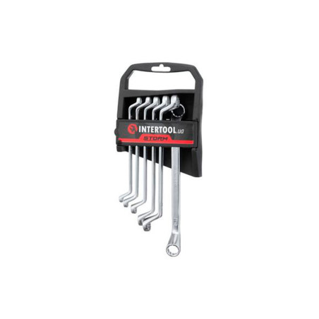 Набор накидных ключей Intertool 6 шт. (6-17 мм) Pro (XT-1201)