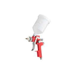 Пневмопистолет лакокрасочный HVLP Intertool верхний бак 600 мл x 1.4 мм PT-0104 (PT-0104)