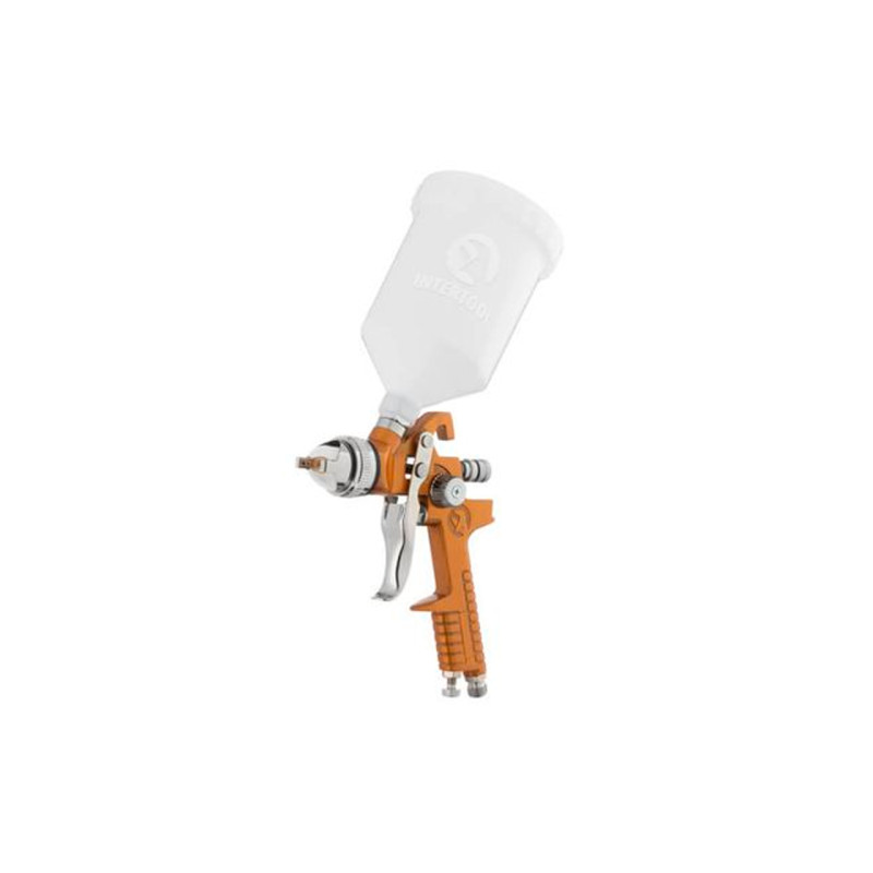 Краскопульт пневматический HVLP Intertool ⌀1.5мм x 600мл ВБ (PT-0110)