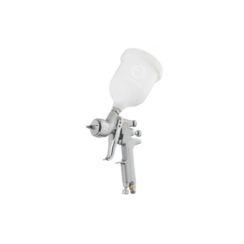 Пневмопистолет лакокрасочный LVLP Intertool верхний бак 600 мл x 1.4 мм PT-0115 (PT-0115)