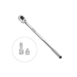 Ключ динамометрический Intertool 3/4" x 70-420 Н/м с переходником 1/2" (XT-9010)