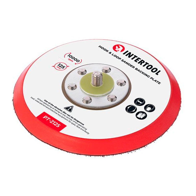 Диск для шлифмашины пневматической Intertool 125 мм (PT-2125)