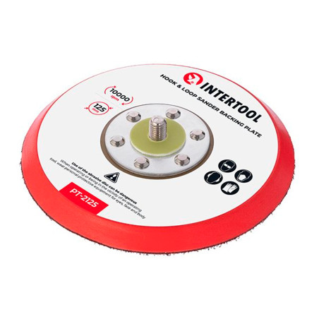 Диск для шлифмашины пневматической Intertool 125 мм (PT-2125)