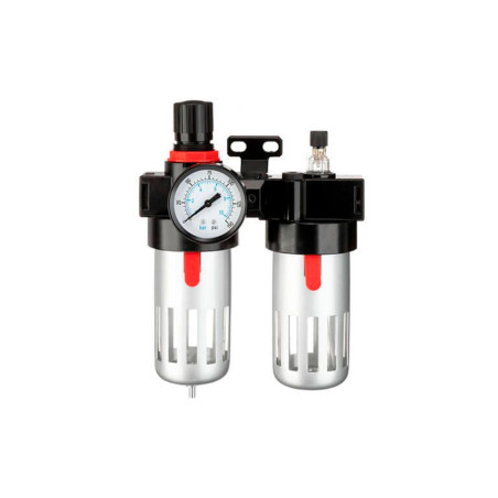 Фильтр воздушный с лубрикатором и редуктором Intertool 1/2" (PT-1430)