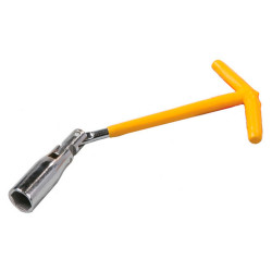 Ключ свечной Т-образный с шарниром Mastertool 16 x 250 мм (73-0100)
