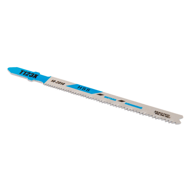 Полотно пильное для лобзика Mastertool T123X 100 мм x 10-21T металл (5 шт.) (14-2814)