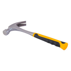 Молоток-гвоздодер Mastertool 600 г цельнометаллический (02-0703)