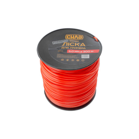 Леска для триммера Сила 3.0 мм x 300 м "звезда" (550189)