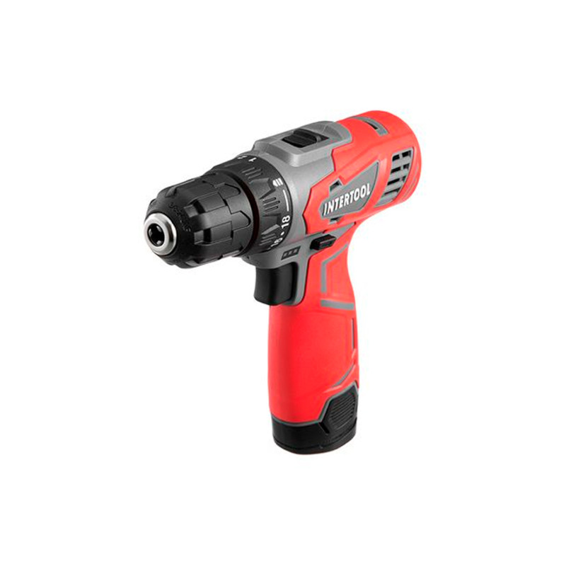 Шуруповерт аккумуляторный Intertool 12В (DT-0310)