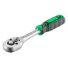 Ключ трещоточный (рукоятка с храповым механизмом) Intertool 1/4" x 72T (HT-2124)